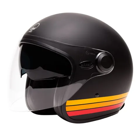 MARKO Casque jet MARKO BOREAL - Noir