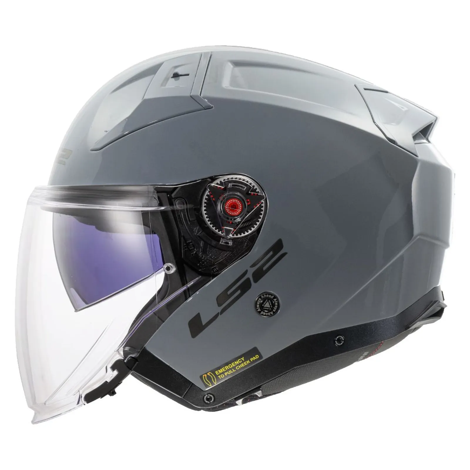 LS2 Casque jet LS2 OF603 INFINITY II - Gris