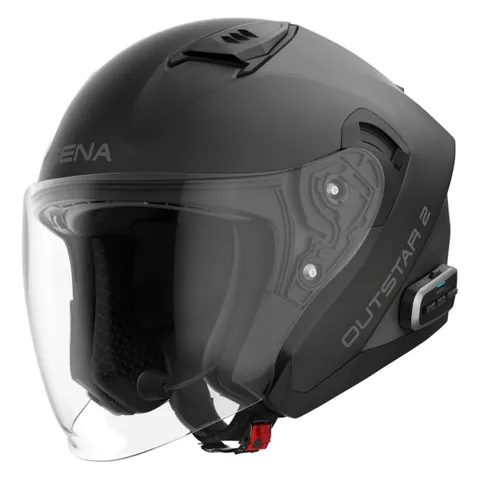 Sena Casque jet Sena OUTSTAR 2 AVEC INTERCOM - Noir
