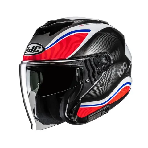 HJC Casque jet HJC I31 - DEPE - Rouge / Bleu