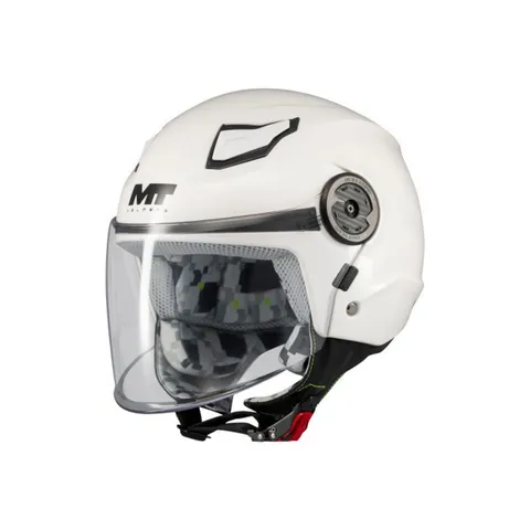 MT HELMETS Casque jet MT HELMETS LITE - PURE ENFANT - Blanc