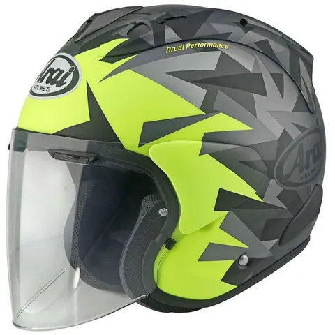Arai Casque jet Arai SZ-R VAS EVO - MIMESIS - Jaune