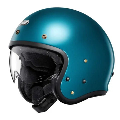 Shoei Casque jet Shoei J.O2 - CANDY - Bleu