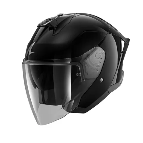 Shark Casque jet Shark SKWAL JET CUP BLANK - Noir