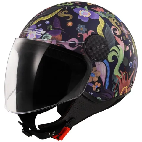LS2 Casque jet OF558 - Sphere LUX II - Bloom - Multicolore