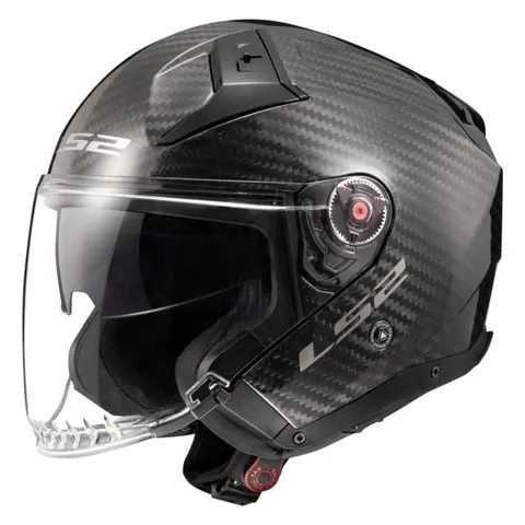 LS2 Casque jet LS2 OF603 INFINITY II - CARBON - Carbone