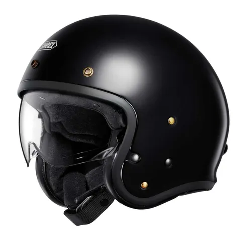 Shoei Casque jet Shoei J.O2 - PLAIN - Noir