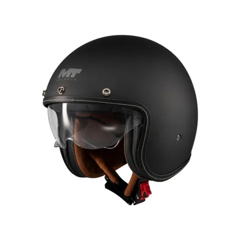 MT HELMETS Casque jet MT HELMETS LE MANS 2 SV S - PURE - Noir