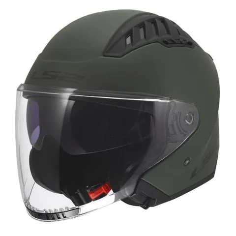 LS2 Casque jet LS2 OF600 COPTER II - Vert