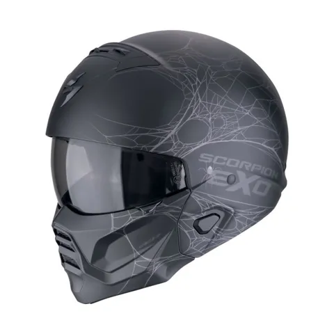 Scorpion Casque jet Exo Exo-Combat II - Spiderweb