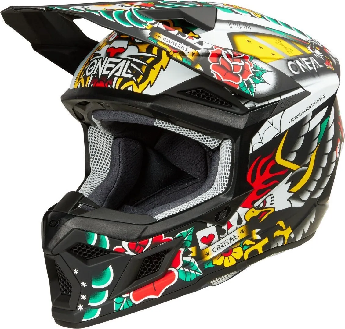 O'Neal Oneal 3SRS Inked Casque de motocross
