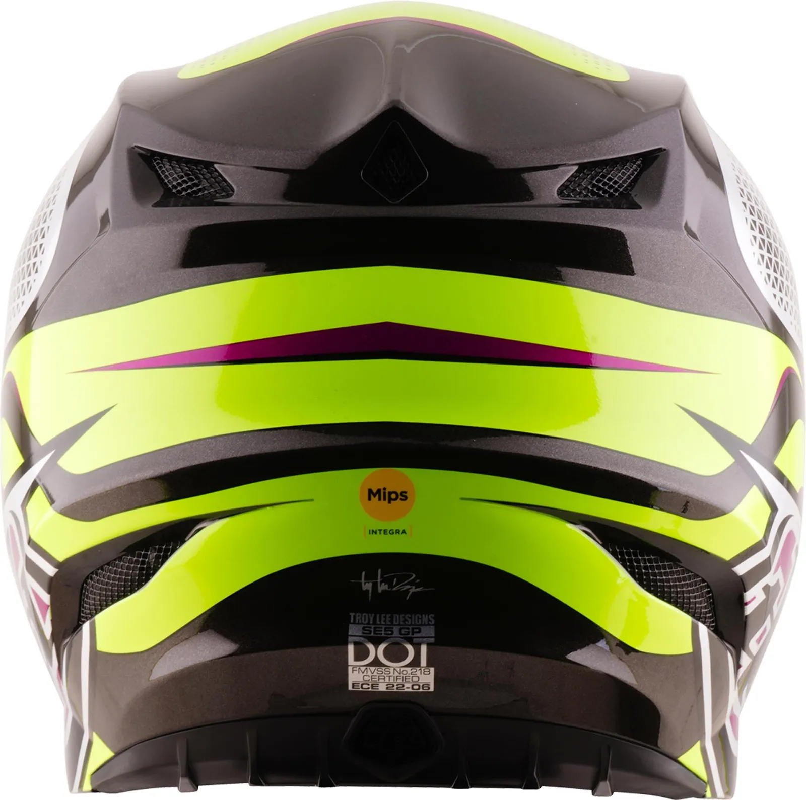 Troy Lee Designs SE5 Polycarbonate Mips Aura Casque de motocross