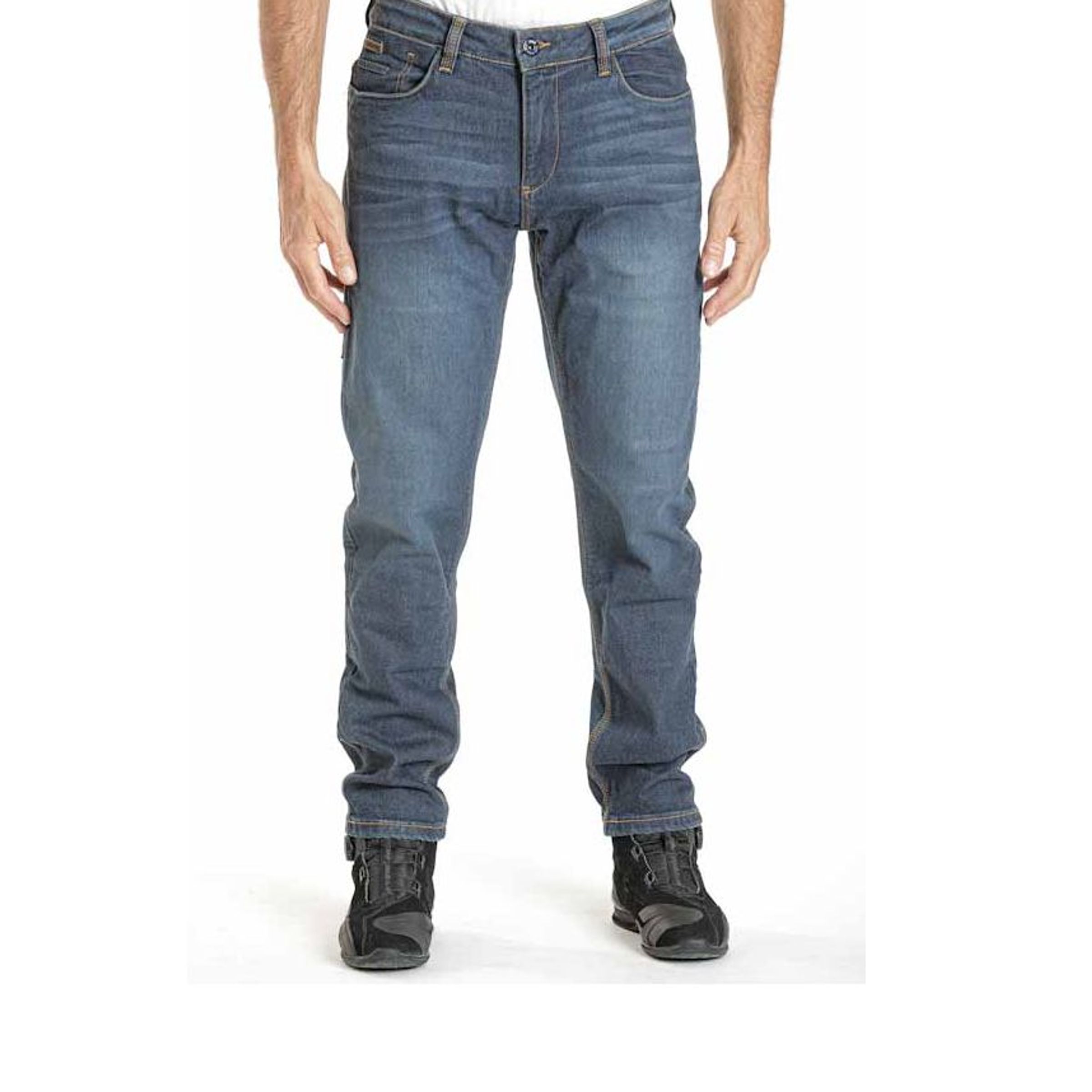 Ixon Jean Moto Ixon ALEX - Tapered - Bleu