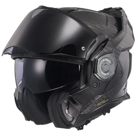 LS2 Casque modulable FF901 Advant X Carbon - Solid