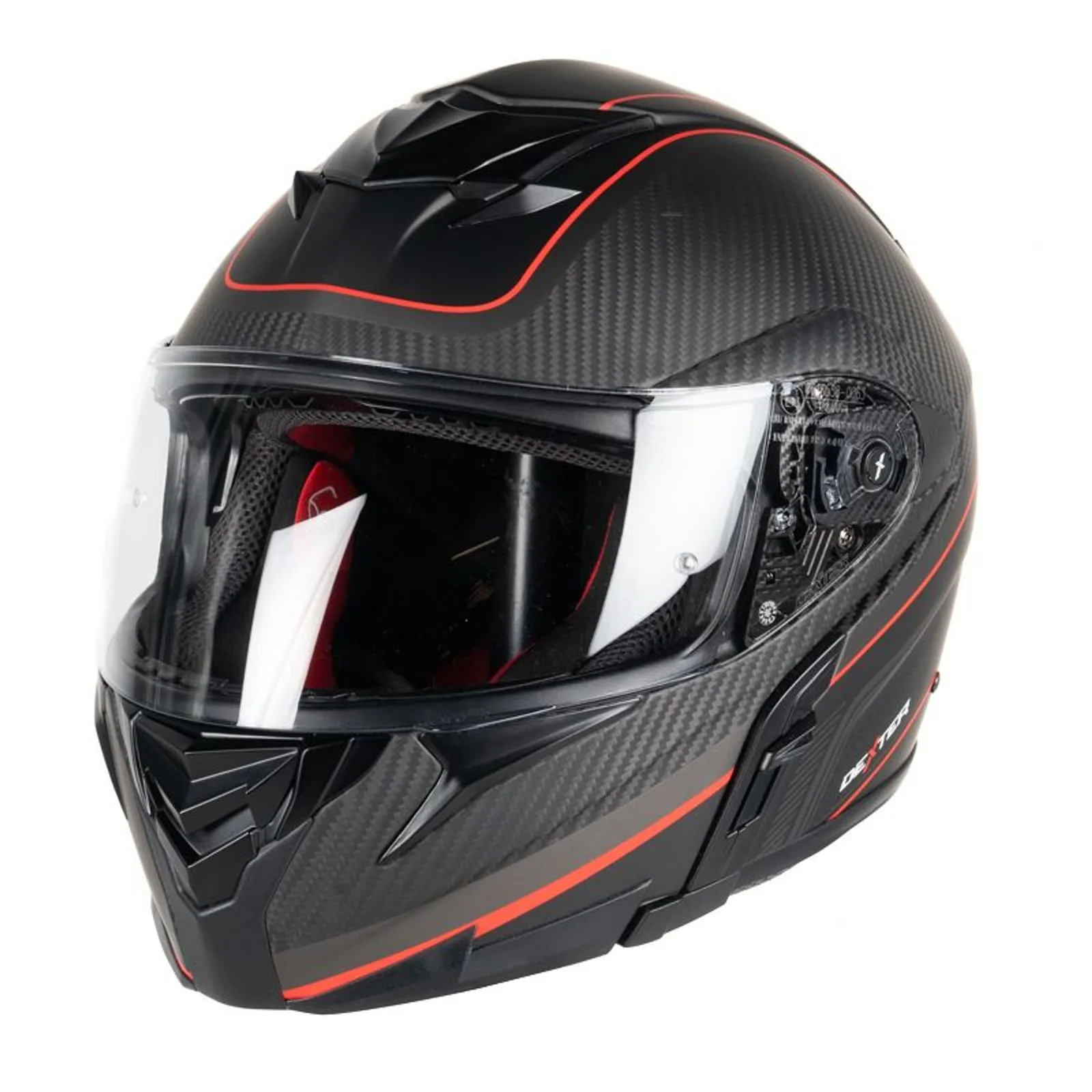 Dexter Casque modulable Adron Carbon Decal Matt 22.06 - Carbone