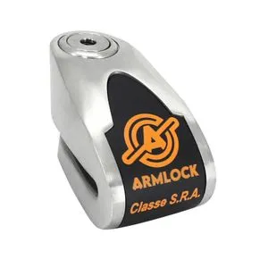 Armlock Antivol Bloque Disque CK9 Inox Alarme Sonore Diam 10mm 120 Db Classe SRA Garantie 10 ans Universel