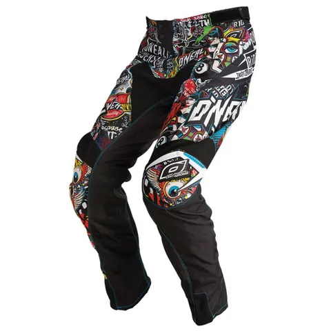 O'Neal Pantalon cross Mayhem - Crank - Black Multi 2024 - Multicolore