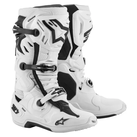 Alpinestars Bottes cross Tech 10 - Supervented - White 2023