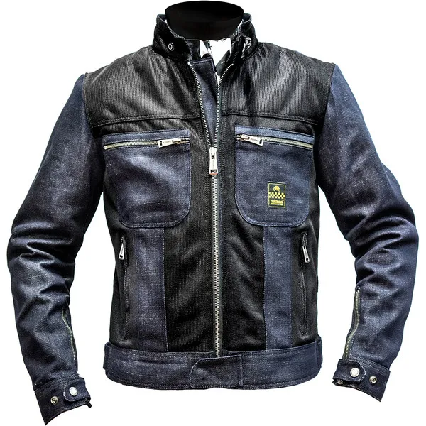 Helstons Blouson Genesis Toile de coton Mesh Raw