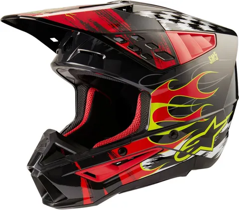 Alpinestars S-M5 Rash Casque de motocross