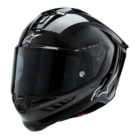 Alpinestars Casque intégral S-R10 Solid - Carbone