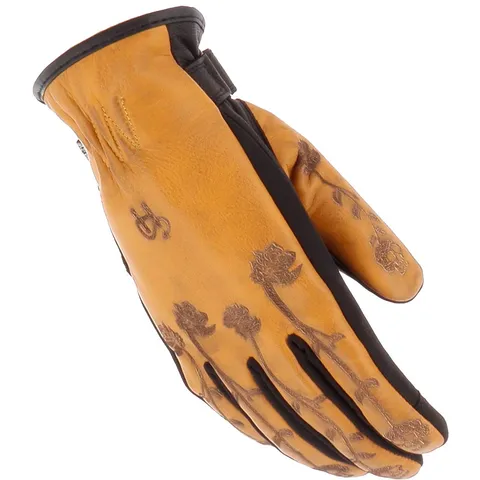Helstons Gants Skull Flowers