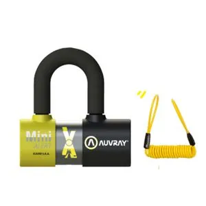 Auvray Antivol Block Disc Xtrem Mini Alert Classe SRA + Cordon DE Rappel Universel
