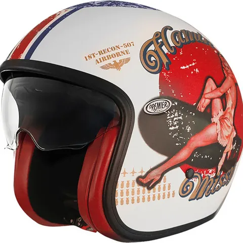 Premier Casque Vintage Pinup