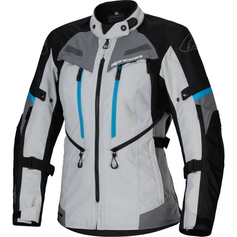 Alpinestars Veste Stella Bogota Pro Drystar Gris Noir Cyan