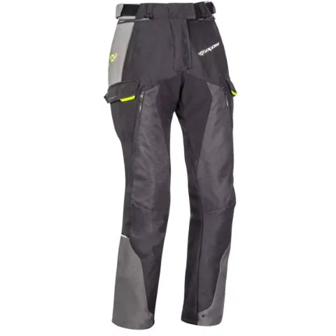 Ixon Pantalon Balder Noir Gris Jaune Vif