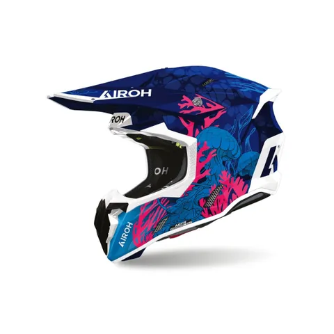 Airoh Casque cross Twist 3 Underwater Gloss 2027 - Multicolore