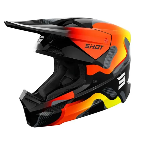 Shot Casque cross Furious - Zebra 2027