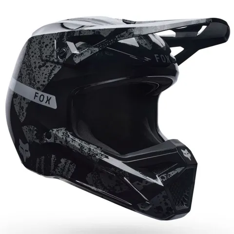 Fox Casque cross V1 - Bnkr 2027 - Noir / Multicolore
