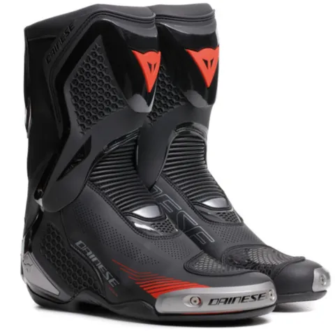 Dainese Bottes Torque 4 Air Noir Rouge Lava
