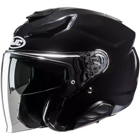 HJC Casque F31 Uni Noir Métal