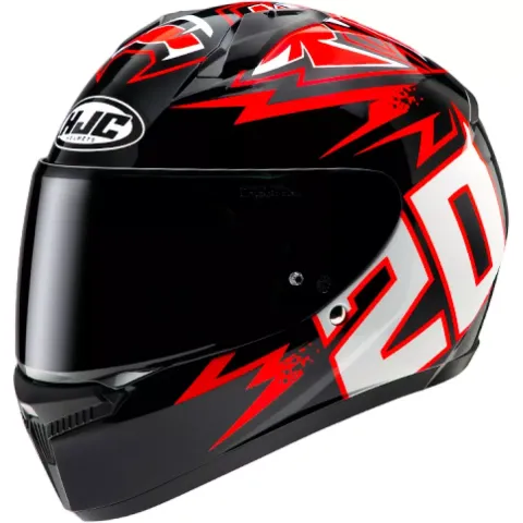 HJC Casque C10 MC1 Diablo Fabio Quartararo Mask