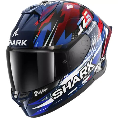 Shark Casque Skwal Cup Replica Zarco GP De France Bleu Chrome