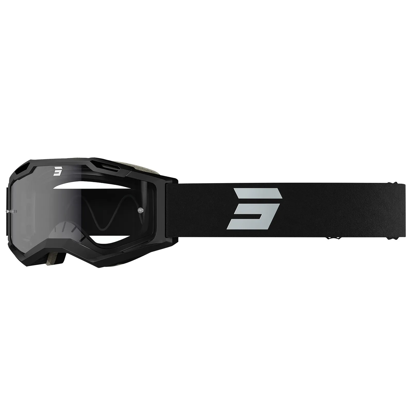 Shot Masque cross Iris 2.0 - Tech Black Enduro 2024