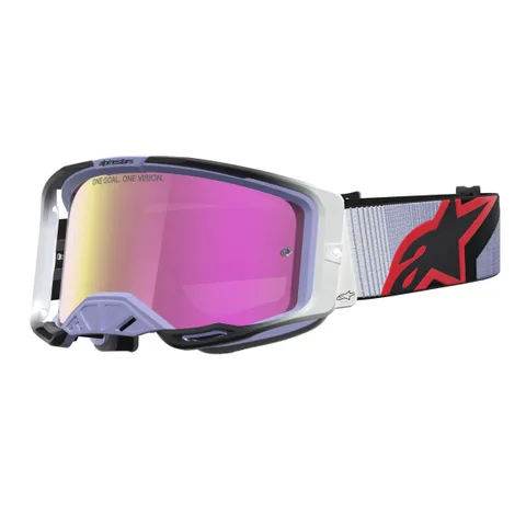 Alpinestars Masque cross Vision 8 Maven 2026 - Violet / Iridium