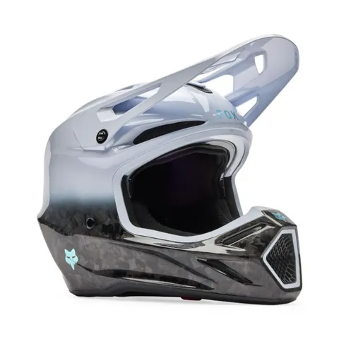 Fox Casque cross V3 RS Ghost 2026
