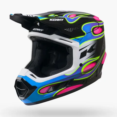 Kenny Casque cross Performance Graphic + Socal 2027 - Multicolore