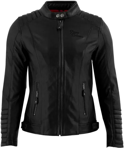 Rusty Stitches Amanda Veste en cuir pour dames