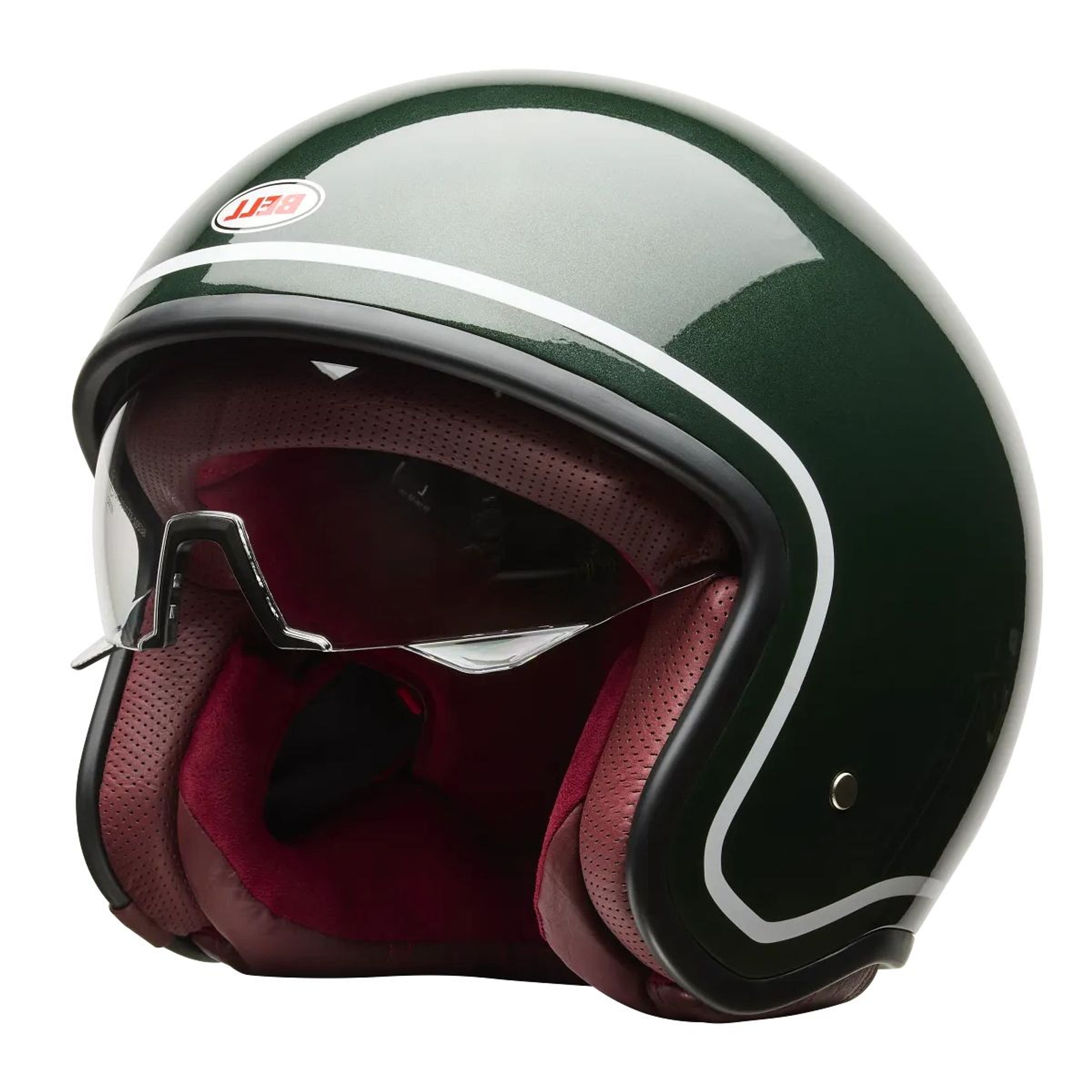 Bell Casque jet Bell TX 501 - CLASSIC GLOSS - Vert